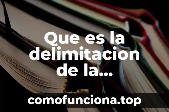 Investigación que es la rima asonante y consonante 7 Que es la delimitacion de la investigacion