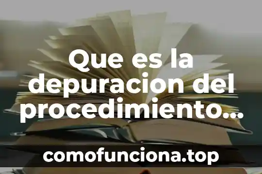Que es un logotipo con autor 6 Que es la depuracion del procedimiento civil