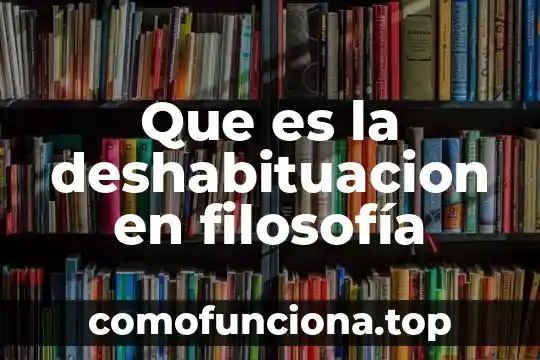 Que es del mito a la especulación en filosofía 6 Que es la deshabituacion en filosofía