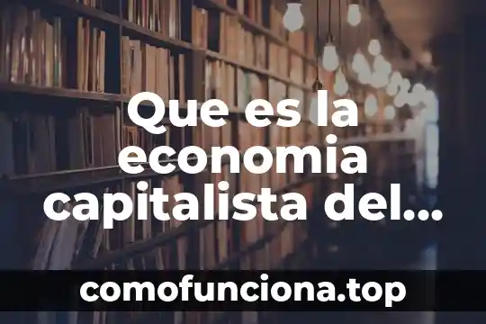 Que es ser robusta 8 Que es la economia capitalista del estado