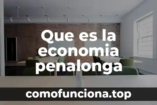 Qué es una teoría economía 6 Que es la economia penalonga