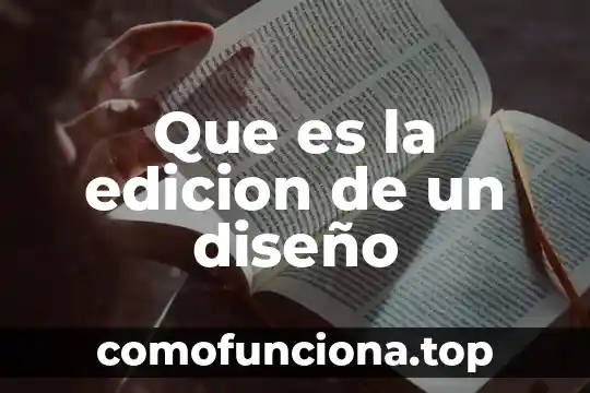 Qué es un pitch en diseño 4 Que es la edicion de un diseño