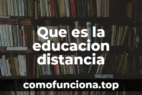 Que es la distancia entre dos puntos en calculo 4 Que es la educacion distancia