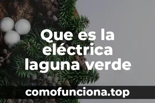 Qué es la Revolución Verde FAO definición 4 Que es la eléctrica laguna verde