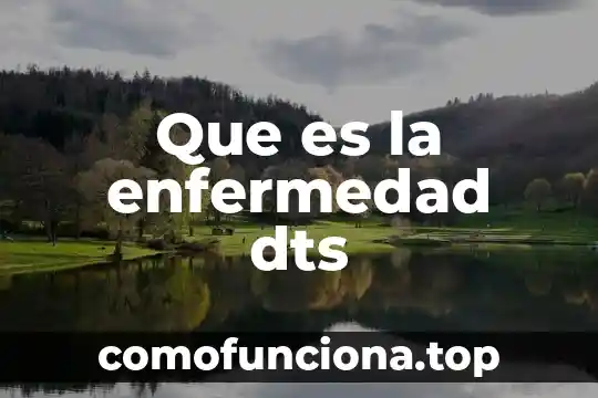 Que es una historia natural dela enfermedad 8 Que es la enfermedad dts
