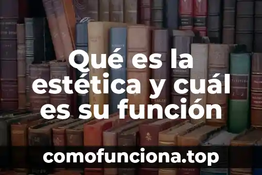 Que es palabra y signo 6 Qué es la estética y cuál es su función