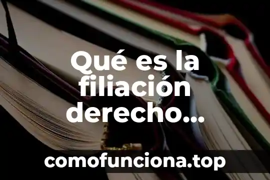 Que es fas en derecho romano 7 Qué es la filiación derecho romano
