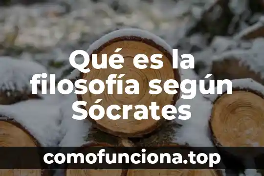 Ética de Eudemo y Sócrates qué es 7 Qué es la filosofía según Sócrates