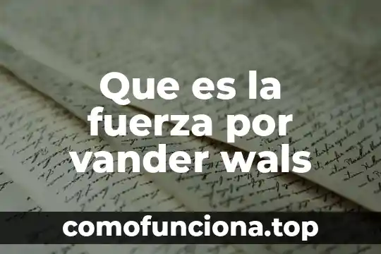 Que es ser siervo de dios 3 Que es la fuerza por vander wals