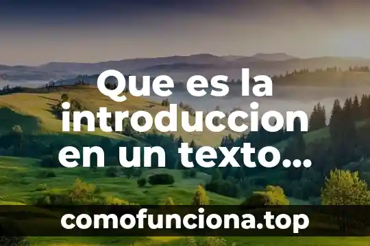 Que es el argumento de un texto argumentativo 3 Que es la introduccion en un texto argumentativo