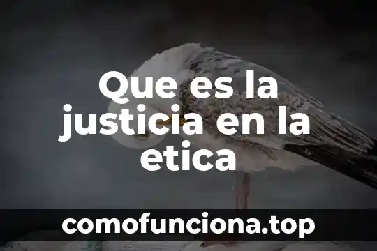 Que es la etica esquema 6 Que es la justicia en la etica