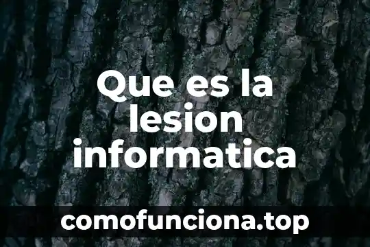 Que es la colocacion de valores en mexicana 8 Que es la lesion informatica
