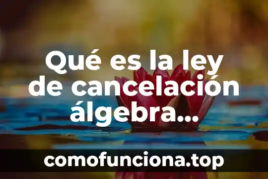 Ley de figura y fondo que es 3 Qué es la ley de cancelación álgebra booleana