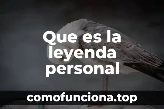 Qué es la cobertura de responsabilidad civil personal 3 Que es la leyenda personal