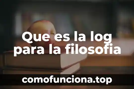 Qué es la filosofía según hobbes 8 Que es la log para la filosofia