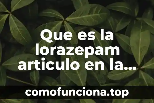 Que es un numero balistico 4 Que es la lorazepam articulo en la odontologia