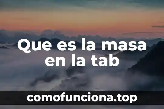 Qué es masa y materia experimentos para enseñar 4 Que es la masa en la tab