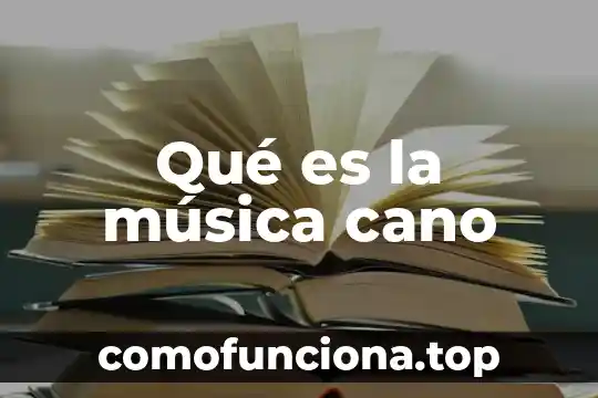 Qué es gigue en música 8 Qué es la música cano