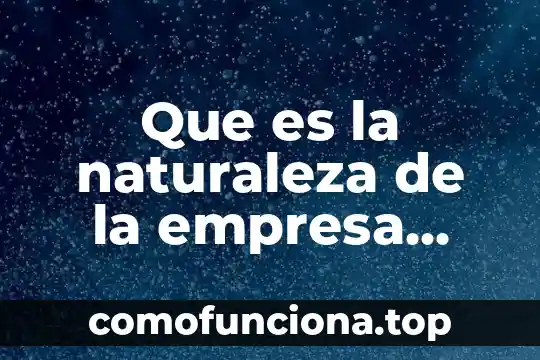 Que es historia para marco antonio perez de los reyes 5 Que es la naturaleza de la empresa segun reyes ponce