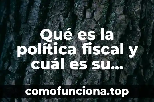 Que es la politica de dividendos en mexico 3 Qué es la política fiscal y cuál es su propósito
