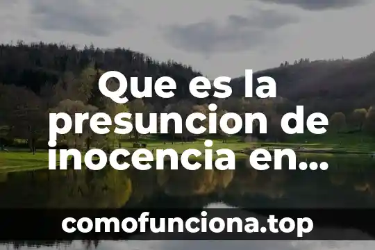 Ley de extinción de dominio 2019 que es 6 Que es la presuncion de inocencia en mexico 2019 autores