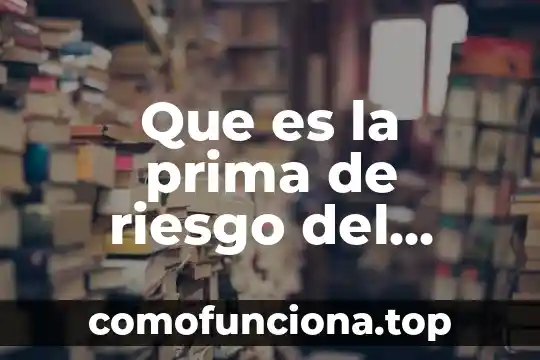 Qué es materia prima definición 5 Que es la prima de riesgo del mercado accionario