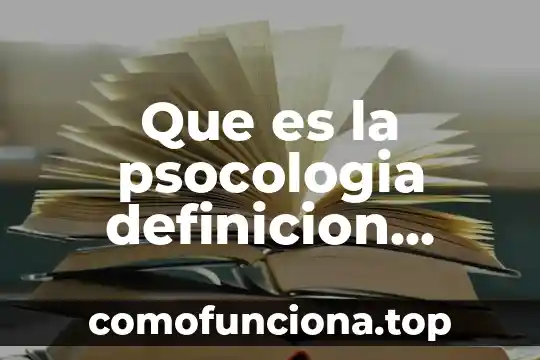 Que es identidad social definicion 7 Que es la psocologia definicion redalyc