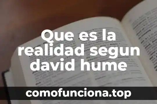 Que es un cargador en programacion 3 Que es la realidad segun david hume