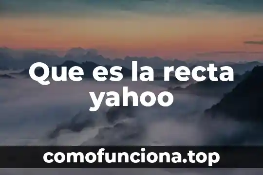 Que es para ti posmodernidad yahoo 3 Que es la recta yahoo