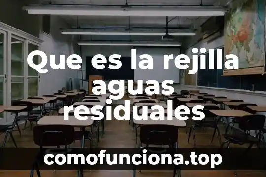 Qué es la feria de asunción en aguas calientes 8 Que es la rejilla aguas residuales