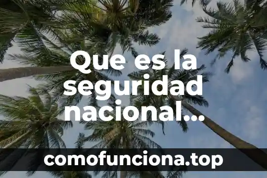 Qué es la identidad nacional y cómo se construye 8 Que es la seguridad nacional diapositivas