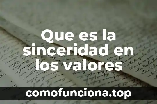 Qué es la potestad tributaria del estado mexicano 4 Que es la sinceridad en los valores
