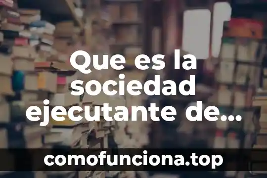 Qué es la música culta definición 3 Que es la sociedad ejecutante de la musica