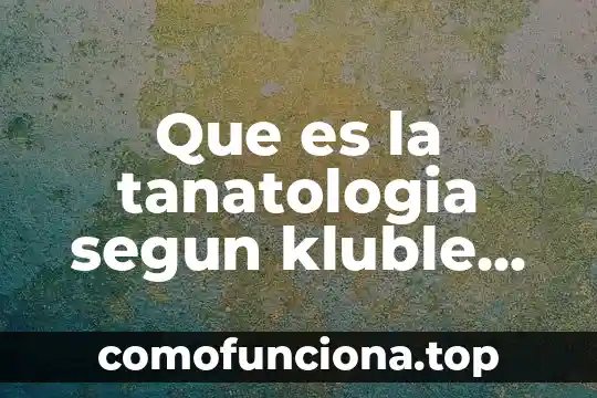 Que es un sociedad carismatica segun weber 5 Que es la tanatologia segun kluble ros