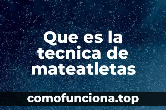 Que es un logotipo con autor 8 Que es la tecnica de mateatletas