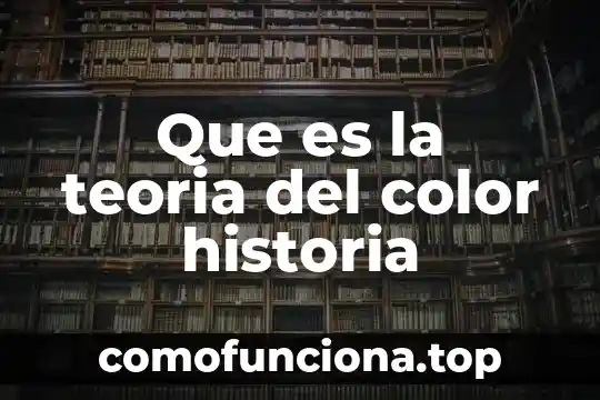 Que es acm material 6 Que es la teoria del color historia