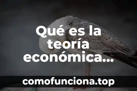 Qué es la teoría microbiana 5 Qué es la teoría económica internacional