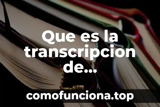 Introducción para que es importante los documentos de identidad 5 Que es la transcripcion de documentos