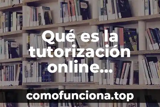 Que es el concepto de las lineas paralelas 8 Qué es la tutorización online concepto