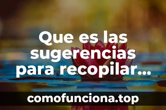 Información que es una adivinanza con metáfora 4 Que es las sugerencias para recopilar informacion