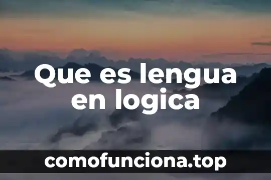 Qué es la oposición de los juicios en lógica 6 Que es lengua en logica
