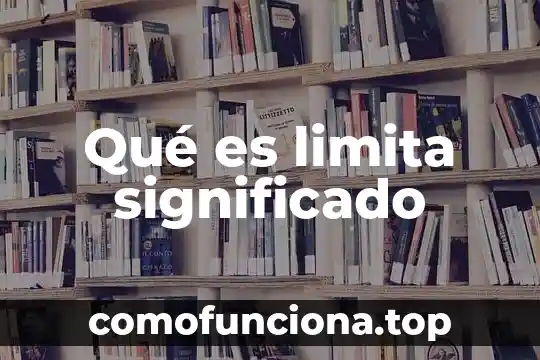 Que es genuina significado 4 Qué es limita significado