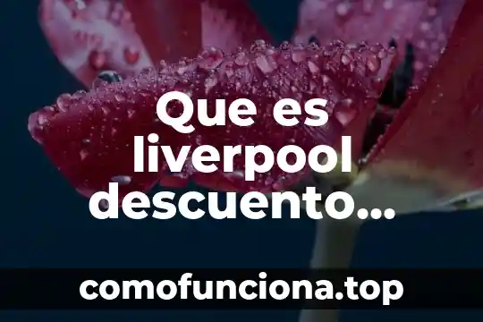 Que es la corriente artístico y movimiento 7 Que es liverpool descuento cuenta corriente externas