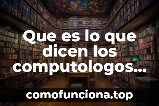 Que es un controlador el sistema operativo 3 Que es lo que dicen los computologos de sistema operativo