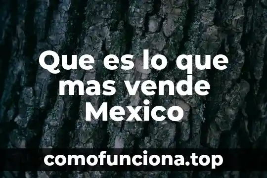 Qué es lo que más vende Tata Motors 5 Que es lo que mas vende Mexico