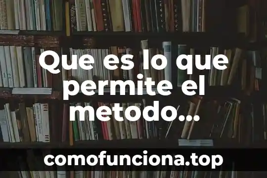 Que es el conocimiento popular cientifico segun santiago zorrilla 6 Que es lo que permite el metodo cientifico