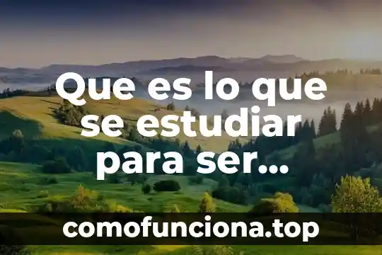 Qué es mejora continua del proceso enfermero 7 Que es lo que se estudiar para ser enfermero