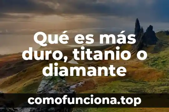 Que es un diamante pluvial arquitectura 4 Qué es más duro, titanio o diamante
