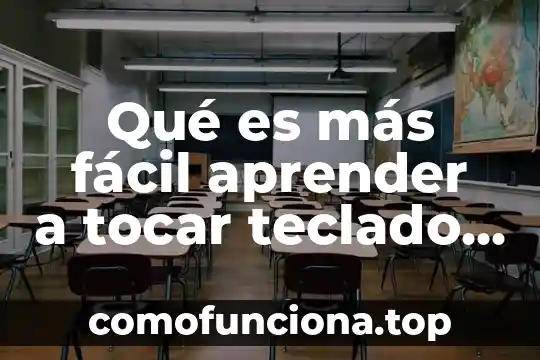Qué es lo más consumido por la sociedad 6 Qué es más fácil aprender a tocar teclado o bajo