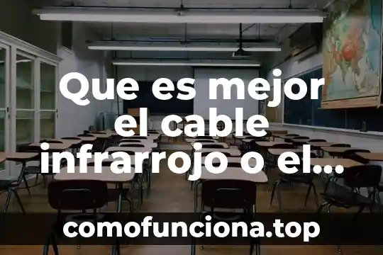 Qué es cable de red en una computadora 5 Que es mejor el cable infrarrojo o el hdmi